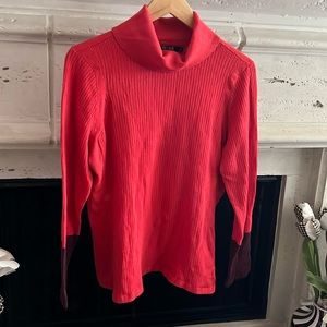 NIC+ZOE ribbed turtleneck sweater